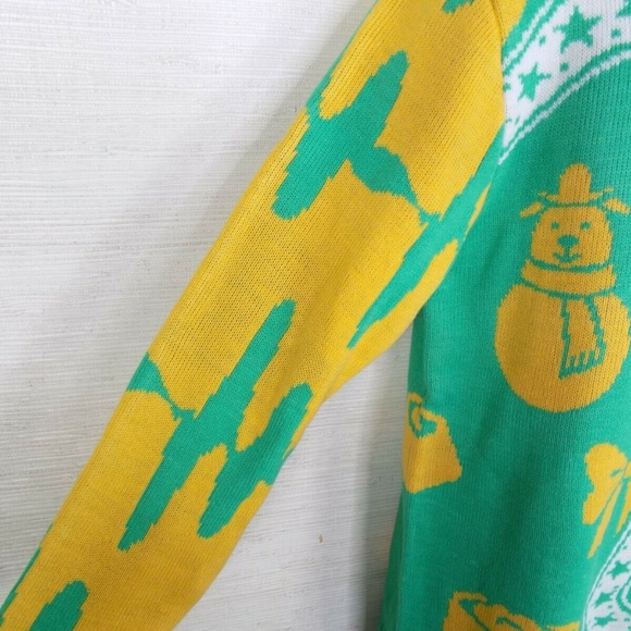 Cesar Designed By Dogs Ugly Christmas Sweater Medi - Picture 5 of 7